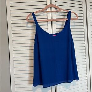 Lilly Pulitzer Vibrant Blue Top